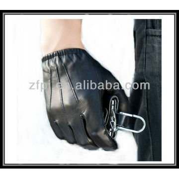men genuine leather car driving glove